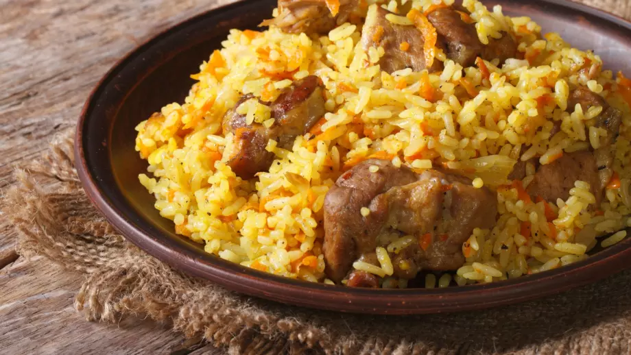 Plov com